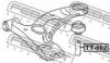 TOYOT 9038919003 Sleeve, control arm mounting